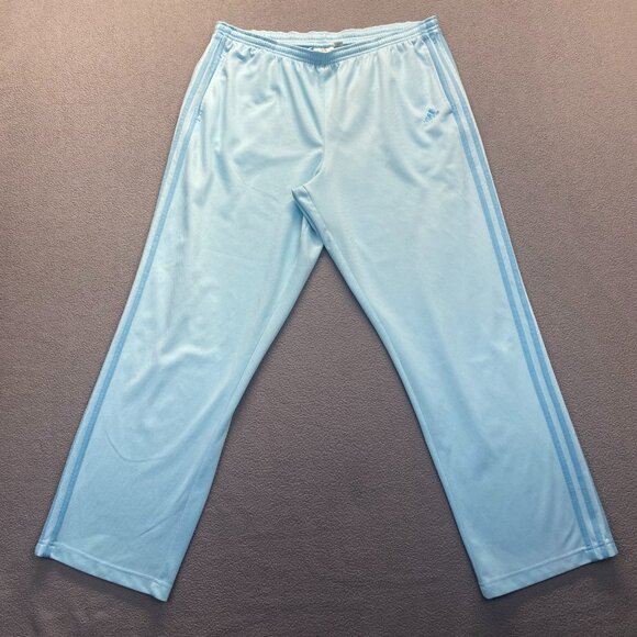 Adidas Womens Vintage Athletic Pants, Blue Size XL,Drawstring,Pockets,Embroideri - Picture 1 of 15